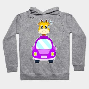 Giraffe Car Hoodie